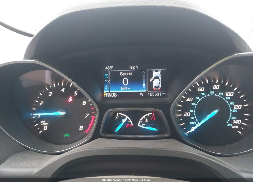 2014 FORD ESCAPE SE VIN: 1FMCU0G97EUE39505