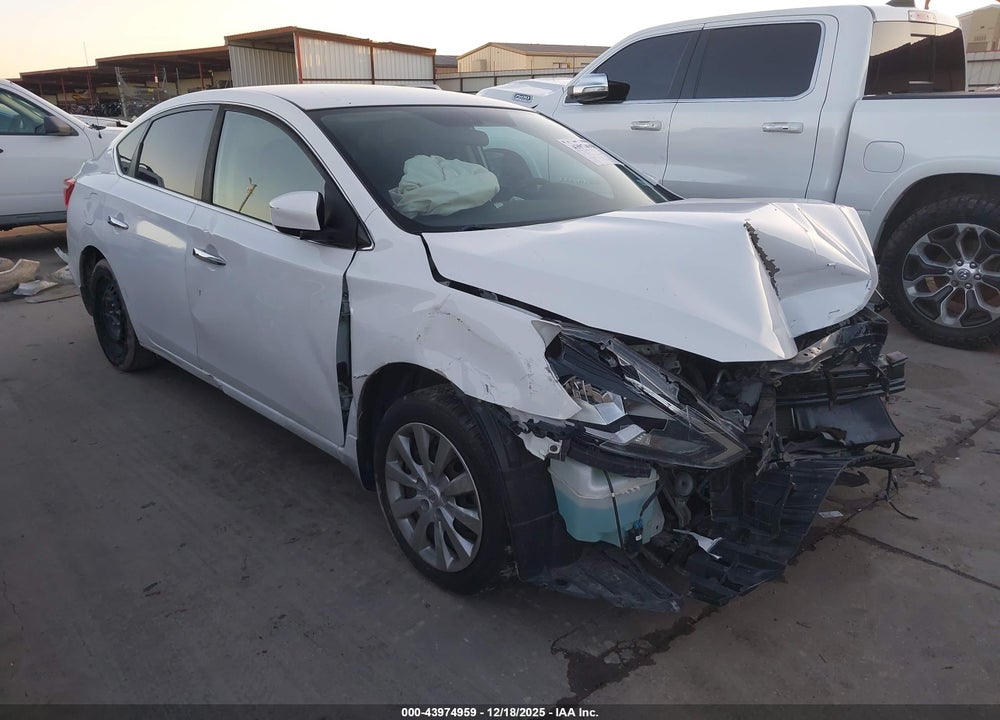 2017 NISSAN SENTRA SV VIN: 3N1AB7AP6HY261043