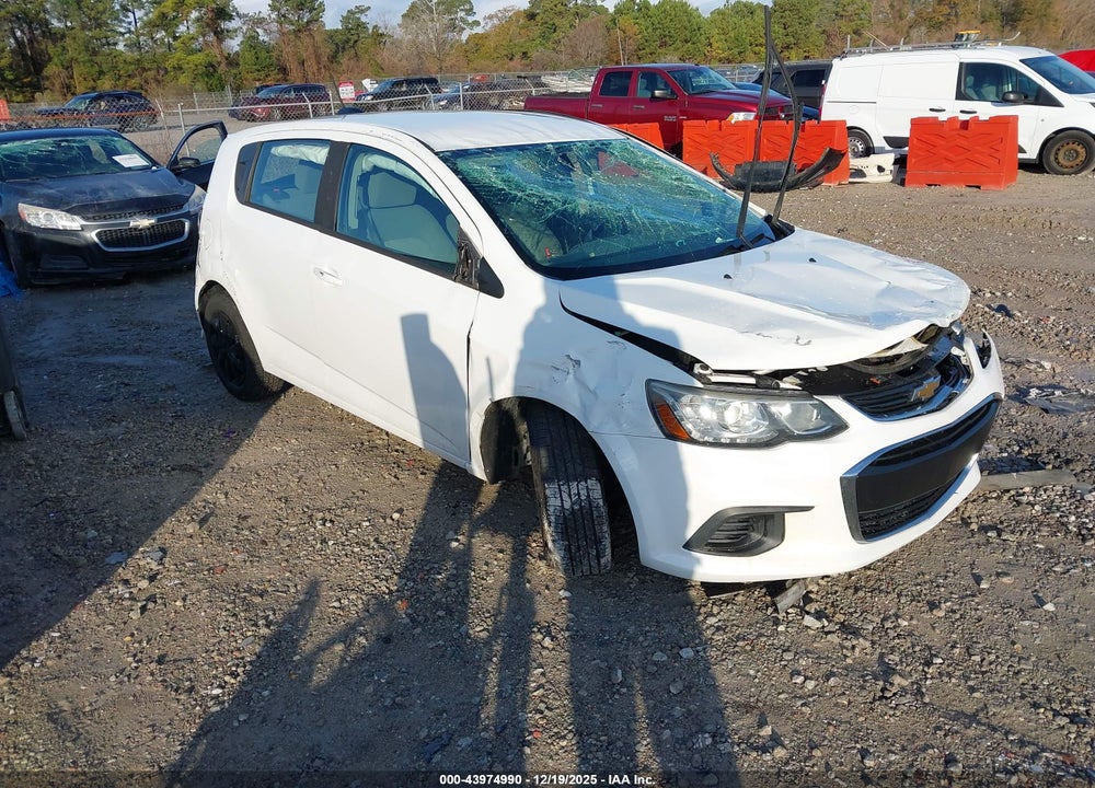 2017 CHEVROLET SONIC LT AUTO VIN: 1G1JG6SH6H4163559