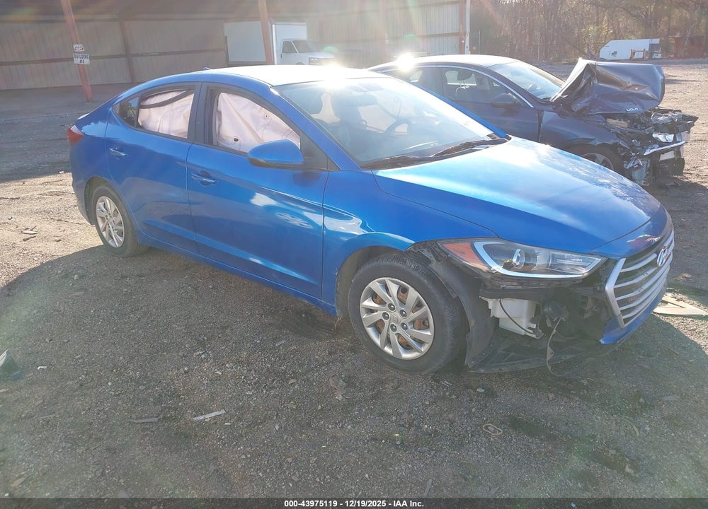 2017 HYUNDAI ELANTRA SE VIN: KMHD74LF0HU301128
