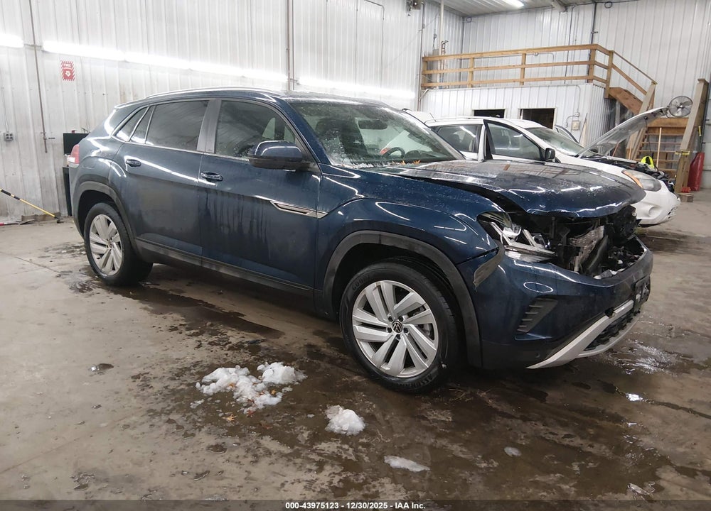 2022 VOLKSWAGEN ATLAS CROSS SPORT 3.6L V6 SE W/TECHNOLOGY VIN: 1V2HE2CA8NC219345