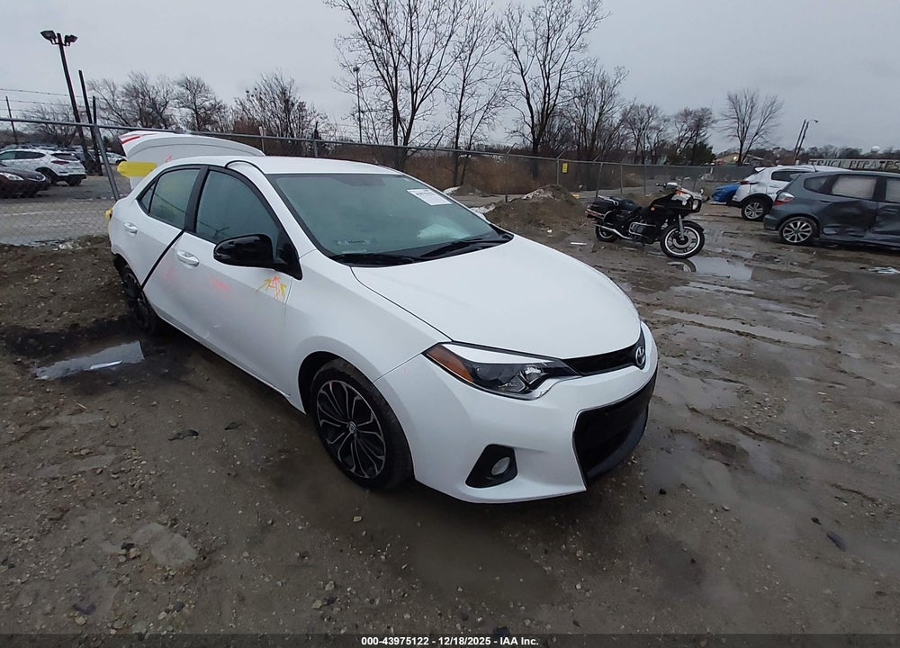 2016 TOYOTA COROLLA S PLUS VIN: 5YFBURHE1GP466814
