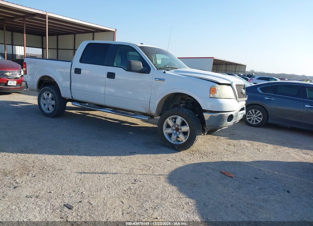 2008 FORD F-150 60TH ANNIVERSARY/FX4/KING RANCH/LARIAT/XLT VIN: 1FTPW14V78FB23621