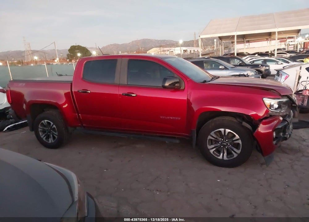 2021 CHEVROLET COLORADO 2WD  SHORT BOX Z71 VIN: 1GCGSDEN4M1232928
