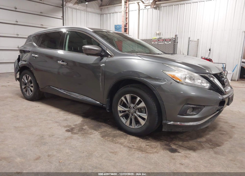 2016 NISSAN MURANO SL VIN: 5N1AZ2MH9GN165642