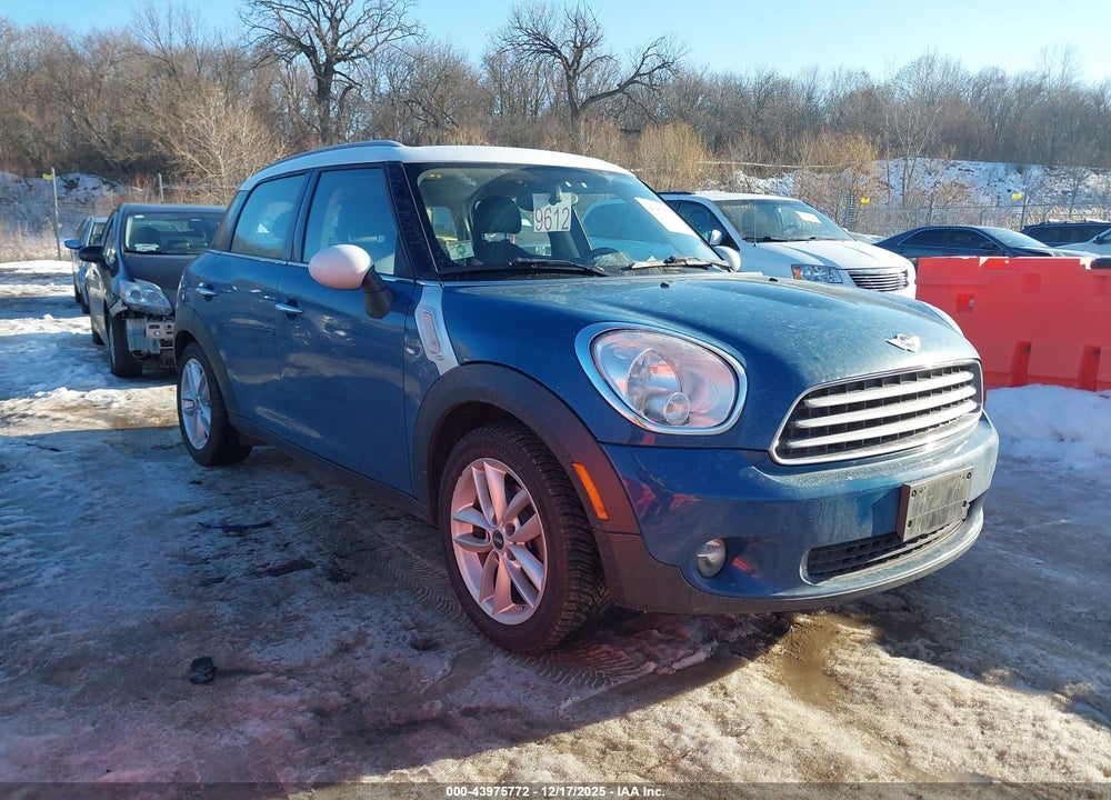 2012 MINI COOPER COUNTRYMAN VIN: WMWZB3C57CWM06351