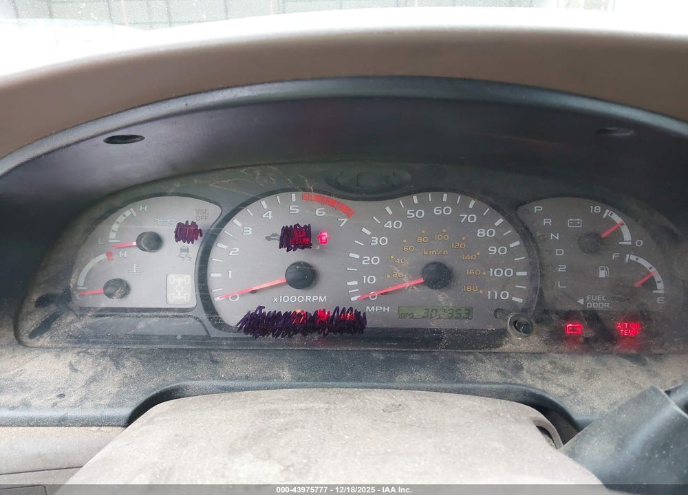 2001 TOYOTA SEQUOIA LIMITED V8 VIN: 5TDBT48A51S050220
