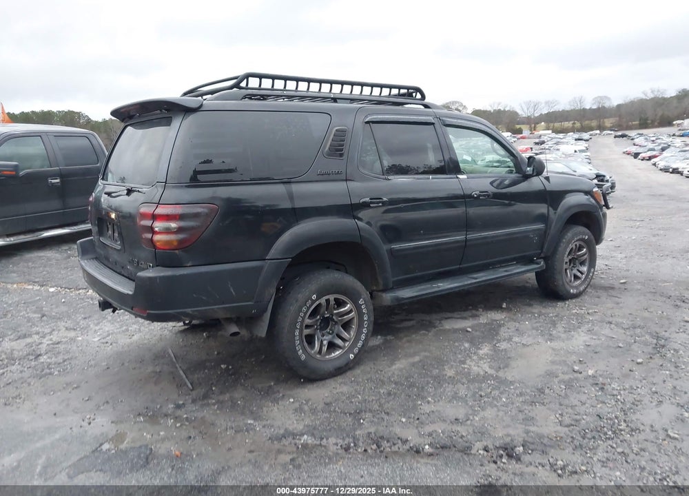 2001 TOYOTA SEQUOIA LIMITED V8 VIN: 5TDBT48A51S050220