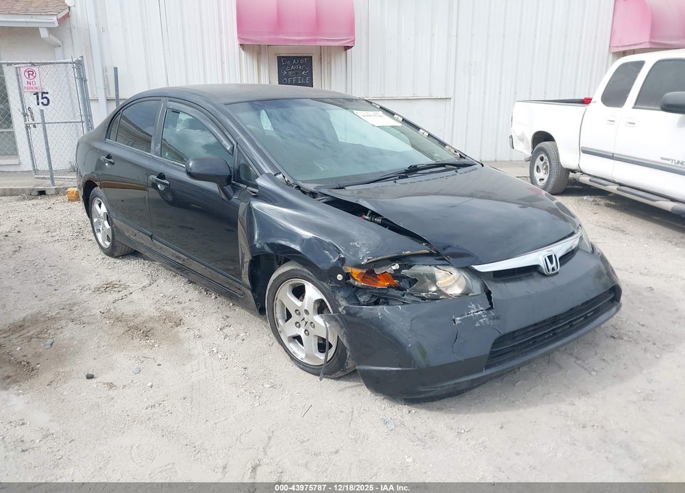 2008 HONDA CIVIC LX VIN: 2HGFA16518H301613