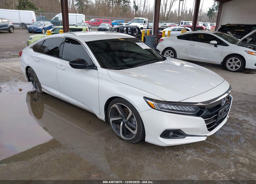 2022 HONDA ACCORD SPORT VIN: 1HGCV1F31NA101203