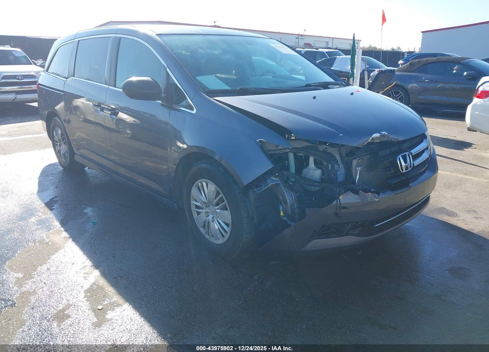 2016 HONDA ODYSSEY LX VIN: 5FNRL5H22GB081905