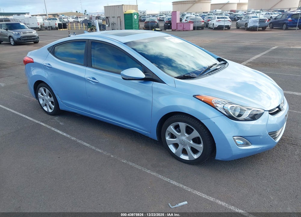 2011 HYUNDAI ELANTRA LIMITED (ULSAN PLANT) VIN: KMHDH4AE7BU087026
