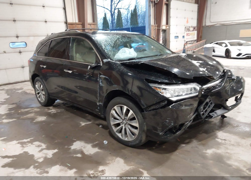 2015 ACURA MDX TECHNOLOGY PACKAGE VIN: 5FRYD4H43FB008267