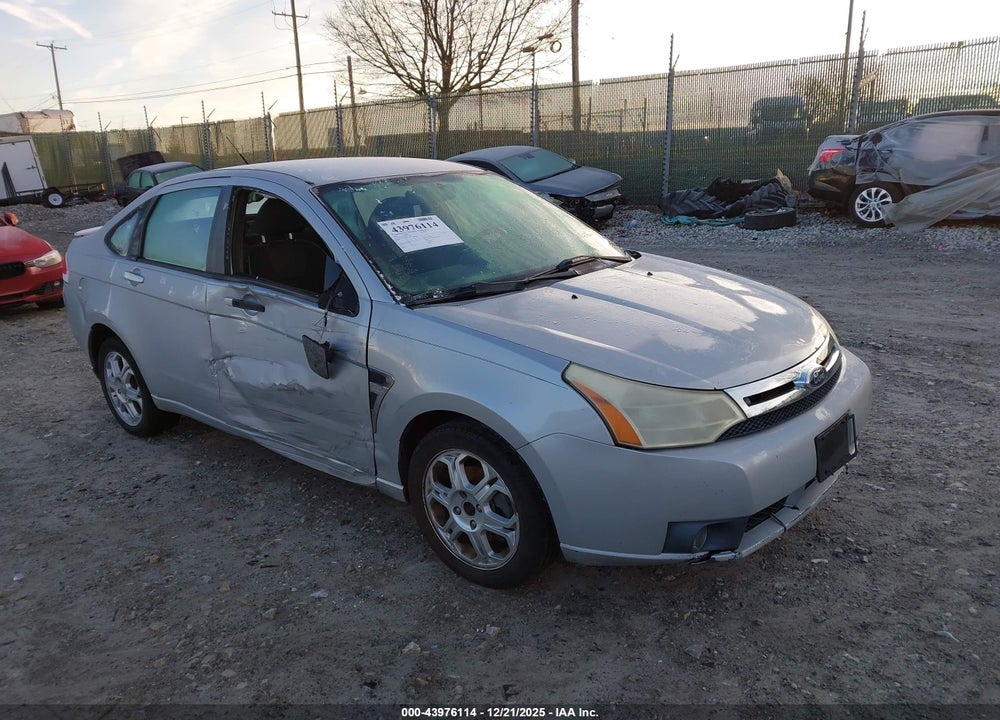 2008 FORD FOCUS SES VIN: 1FAHP35N48W236881