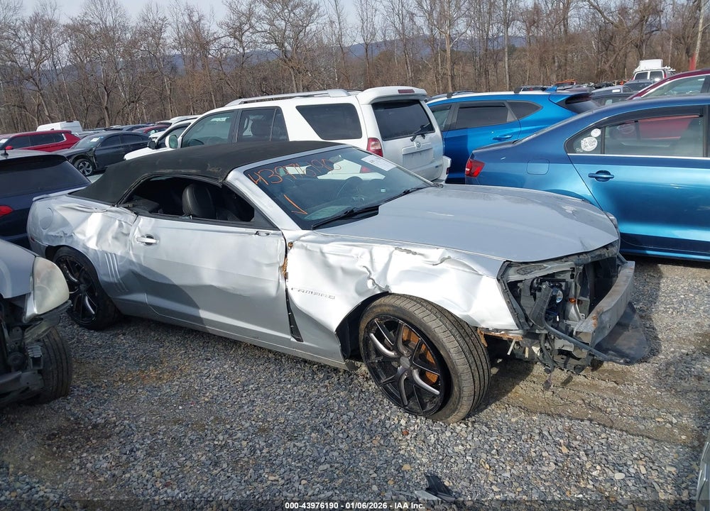 2012 CHEVROLET CAMARO 2LT VIN: 2G1FC3D34C9165804