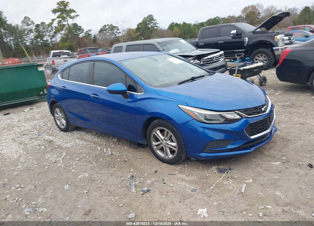 2017 CHEVROLET CRUZE LT AUTO VIN: 3G1BE6SMXHS567441