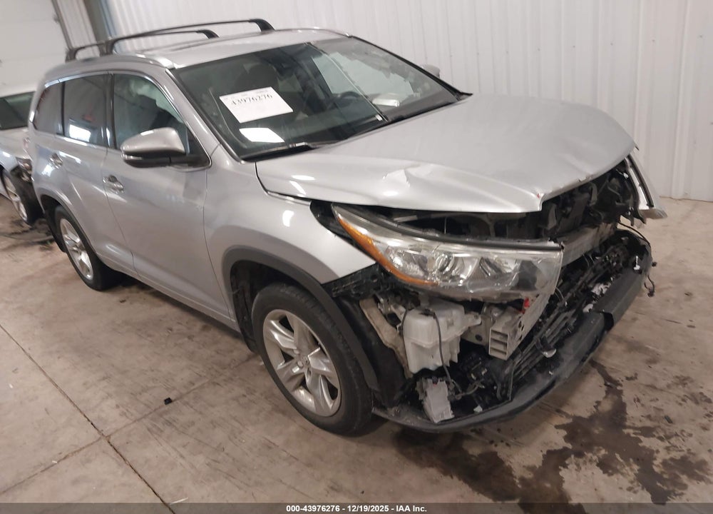 2016 TOYOTA HIGHLANDER LIMITED V6 VIN: 5TDDKRFH6GS229819