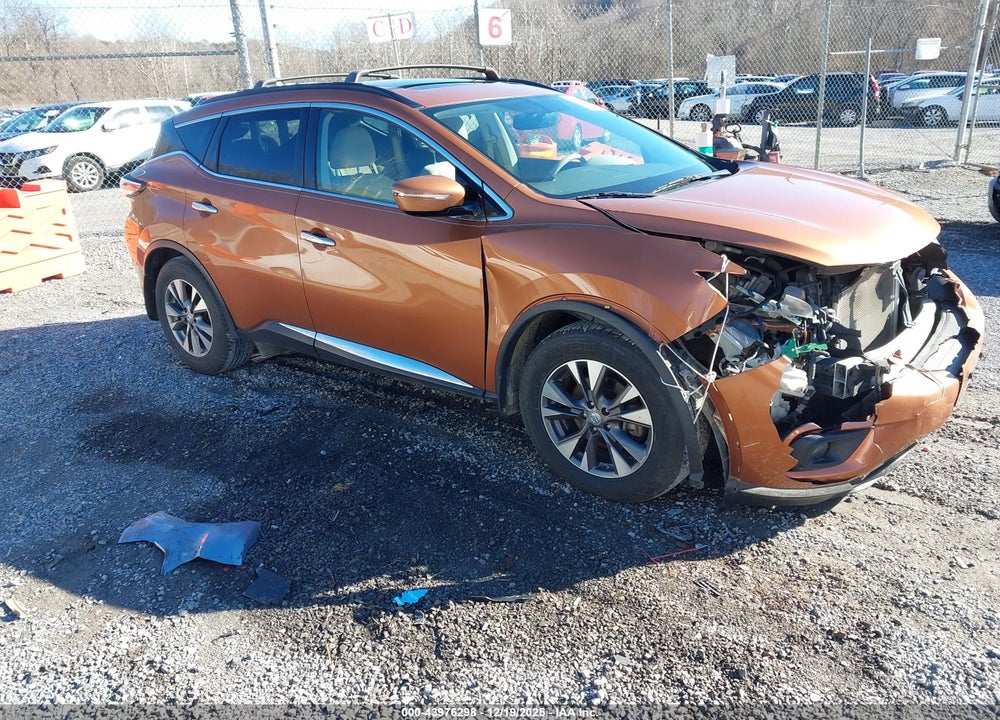 2015 NISSAN MURANO SV VIN: 5N1AZ2MH7FN220636