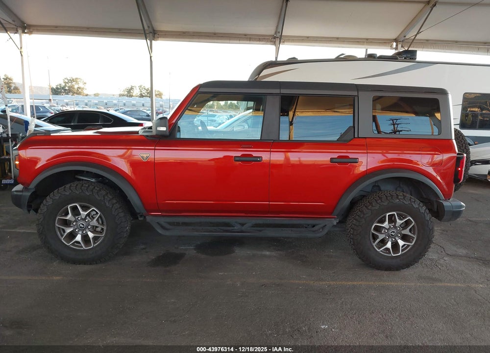 2023 FORD BRONCO BADLANDS VIN: 1FMEE5DH2PLB01730