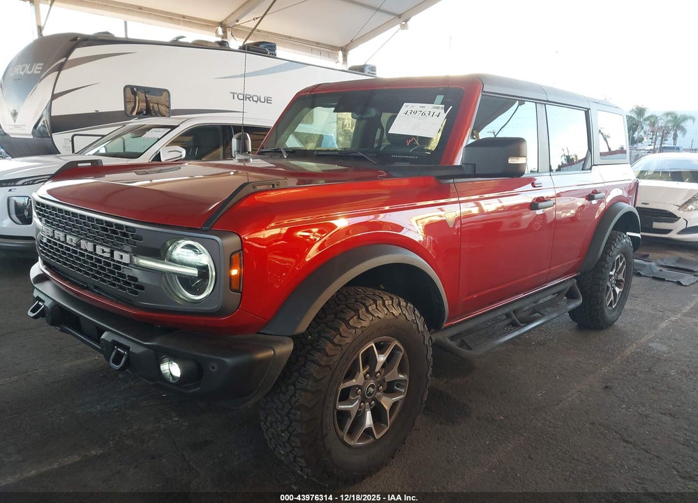 2023 FORD BRONCO BADLANDS VIN: 1FMEE5DH2PLB01730