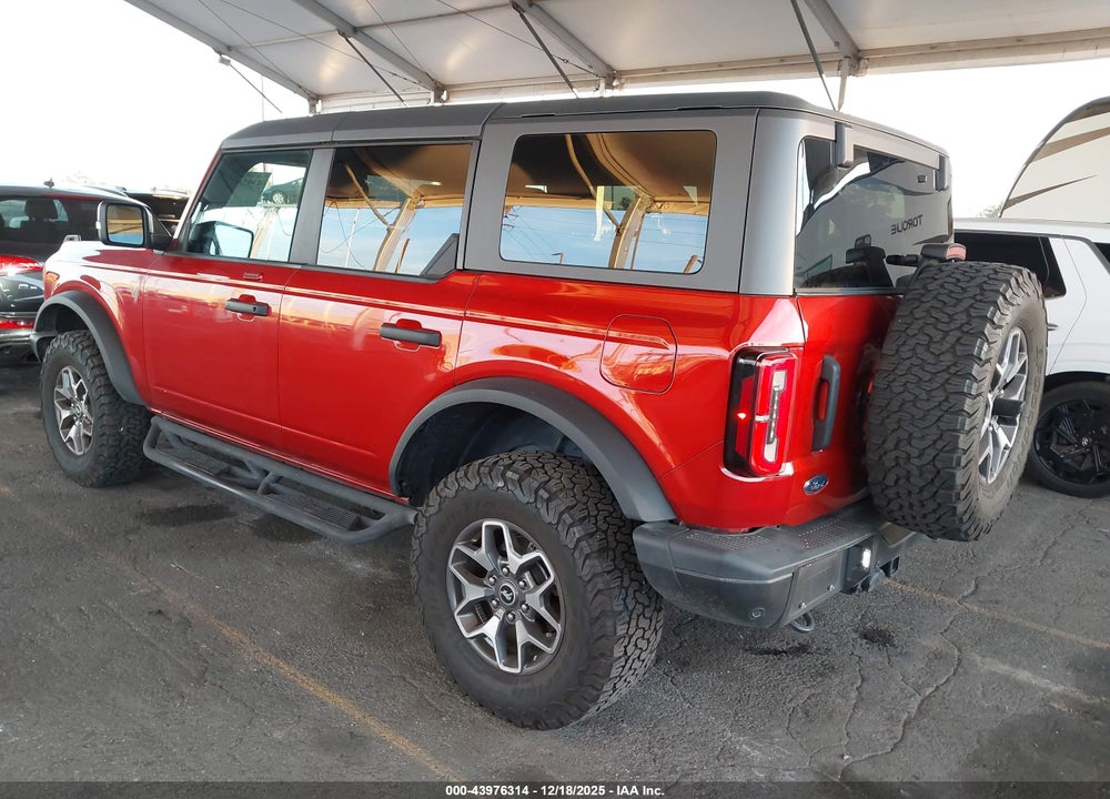2023 FORD BRONCO BADLANDS VIN: 1FMEE5DH2PLB01730