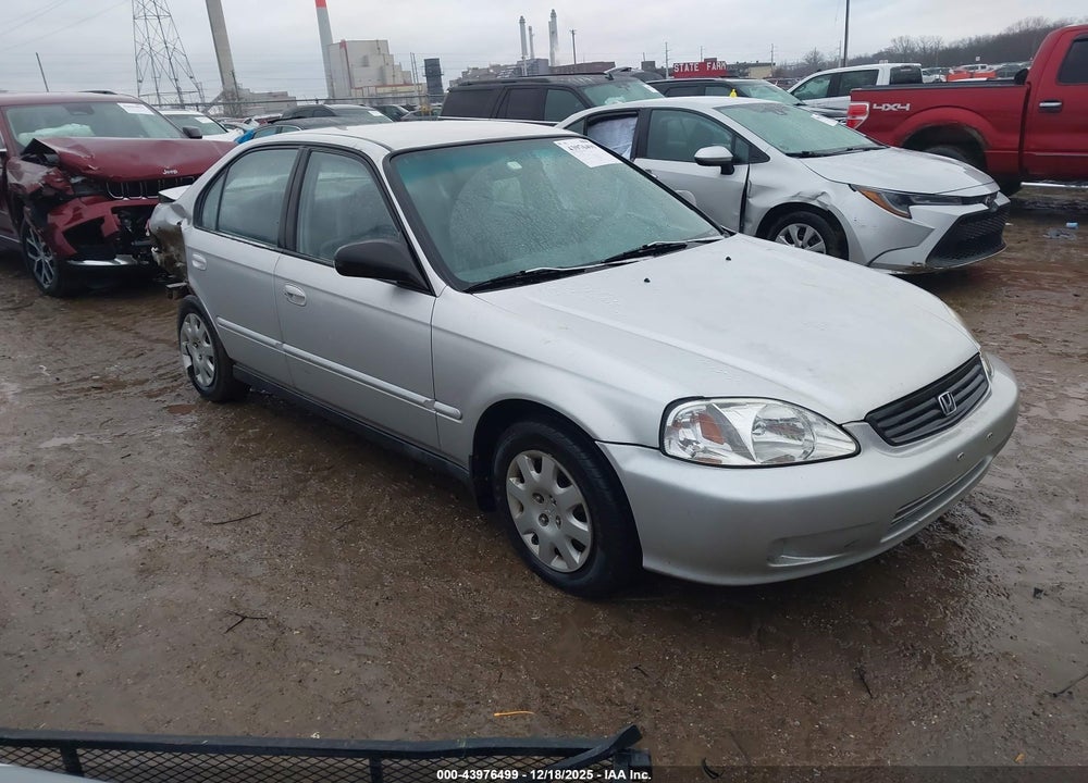 2000 HONDA CIVIC VALUE PACKAGE VIN: 2HGEJ6613YH577684