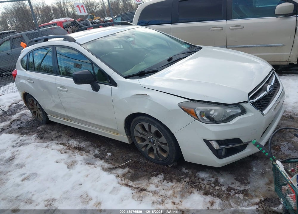 2015 SUBARU IMPREZA 2.0I SPORT LIMITED VIN: JF1GPAV62F8201587