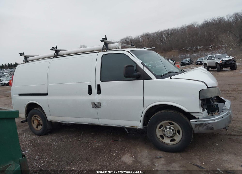 2013 CHEVROLET EXPRESS 2500 WORK VAN VIN: 1GCWGFFA8D1128107