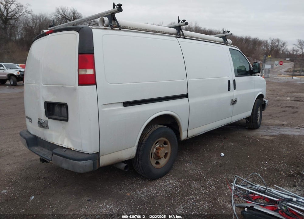 2013 CHEVROLET EXPRESS 2500 WORK VAN VIN: 1GCWGFFA8D1128107