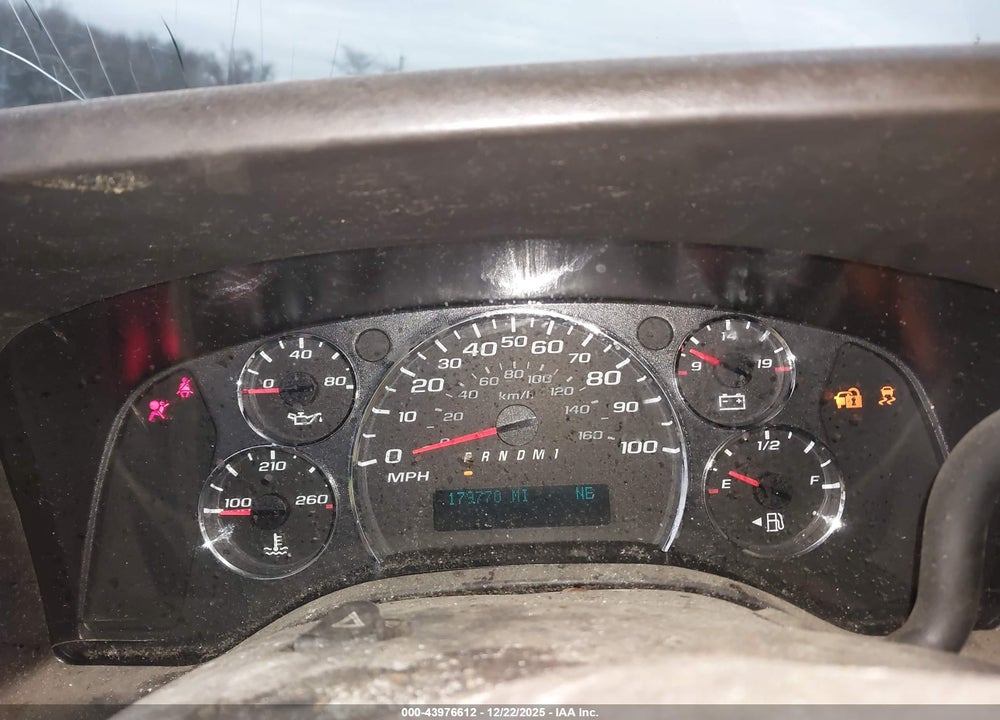 2013 CHEVROLET EXPRESS 2500 WORK VAN VIN: 1GCWGFFA8D1128107