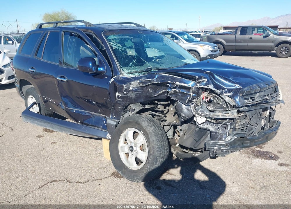 2005 HYUNDAI SANTA FE GLS/LX VIN: KM8SC13E75U994011