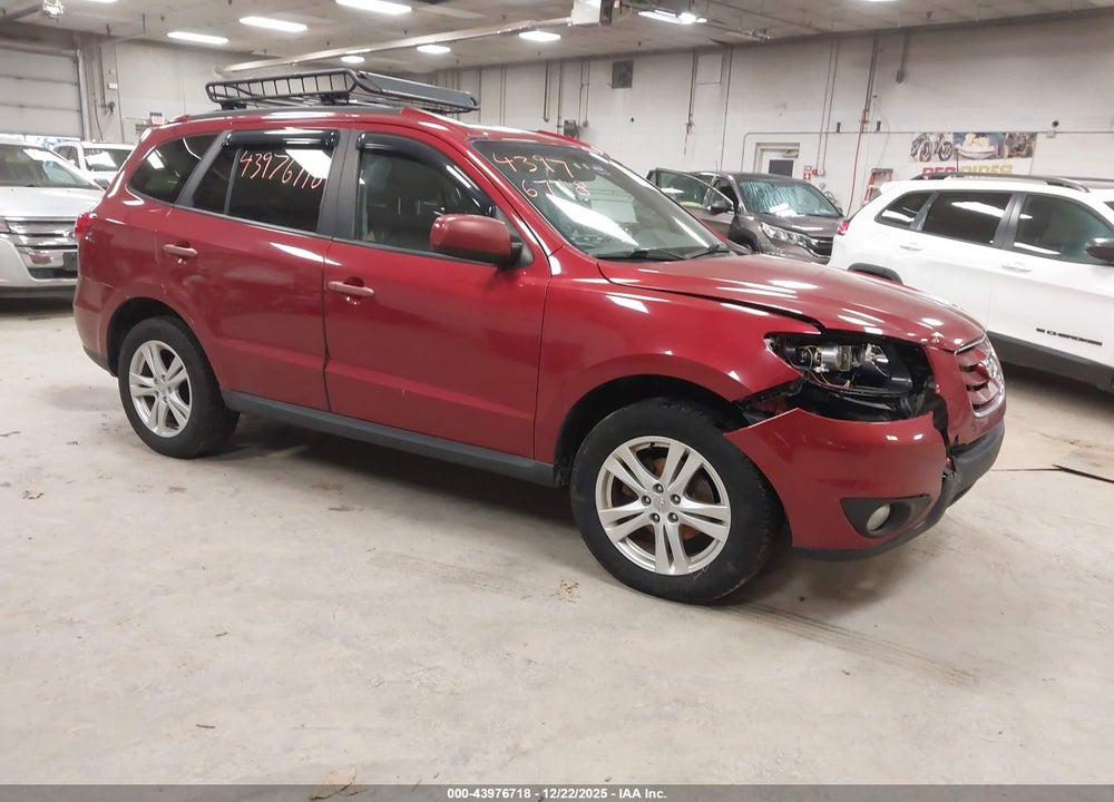 2010 HYUNDAI SANTA FE SE VIN: 5NMSHDAG0AH386778