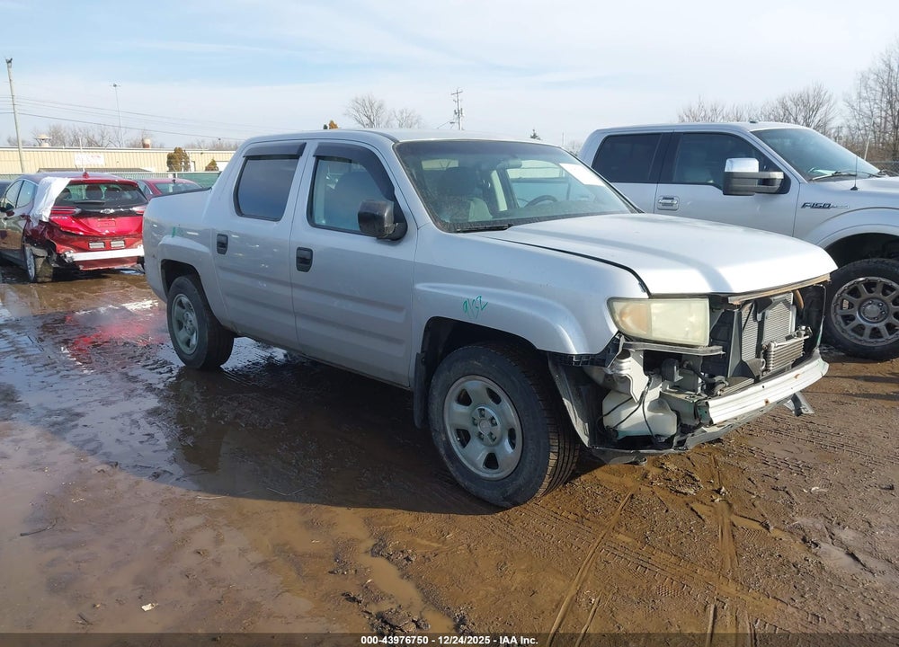 2008 HONDA RIDGELINE RT VIN: 2HJYK16228H523227