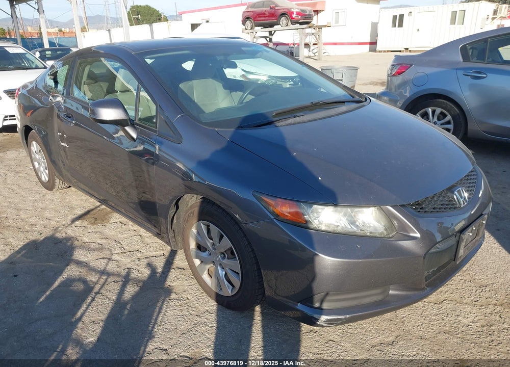 2012 HONDA CIVIC LX VIN: 2HGFG3B58CH506452