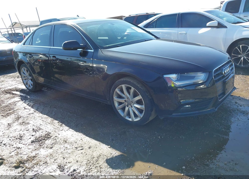 2013 AUDI A4 2.0T PREMIUM VIN: WAUEFAFL1DA162258