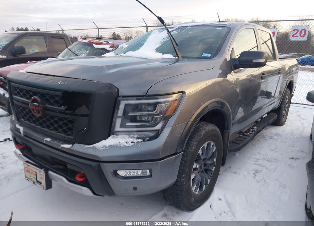2024 NISSAN TITAN PRO-4X 4X4 VIN: 1N6AA1ED2RN108586