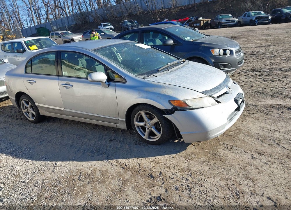 2007 HONDA CIVIC LX VIN: 1HGFA16507L112307