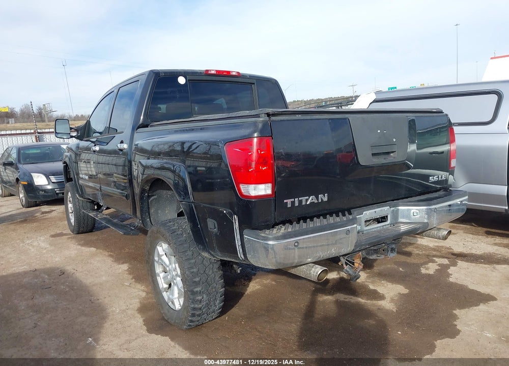 2006 NISSAN TITAN LE VIN: 1N6AA07B56N564499