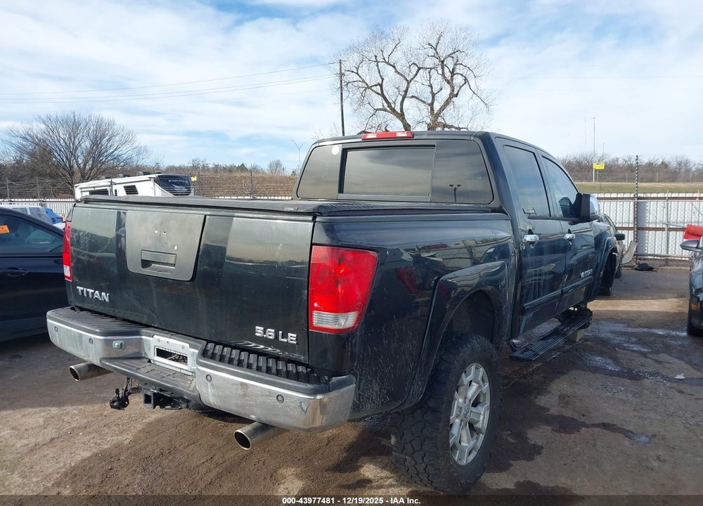 2006 NISSAN TITAN LE VIN: 1N6AA07B56N564499