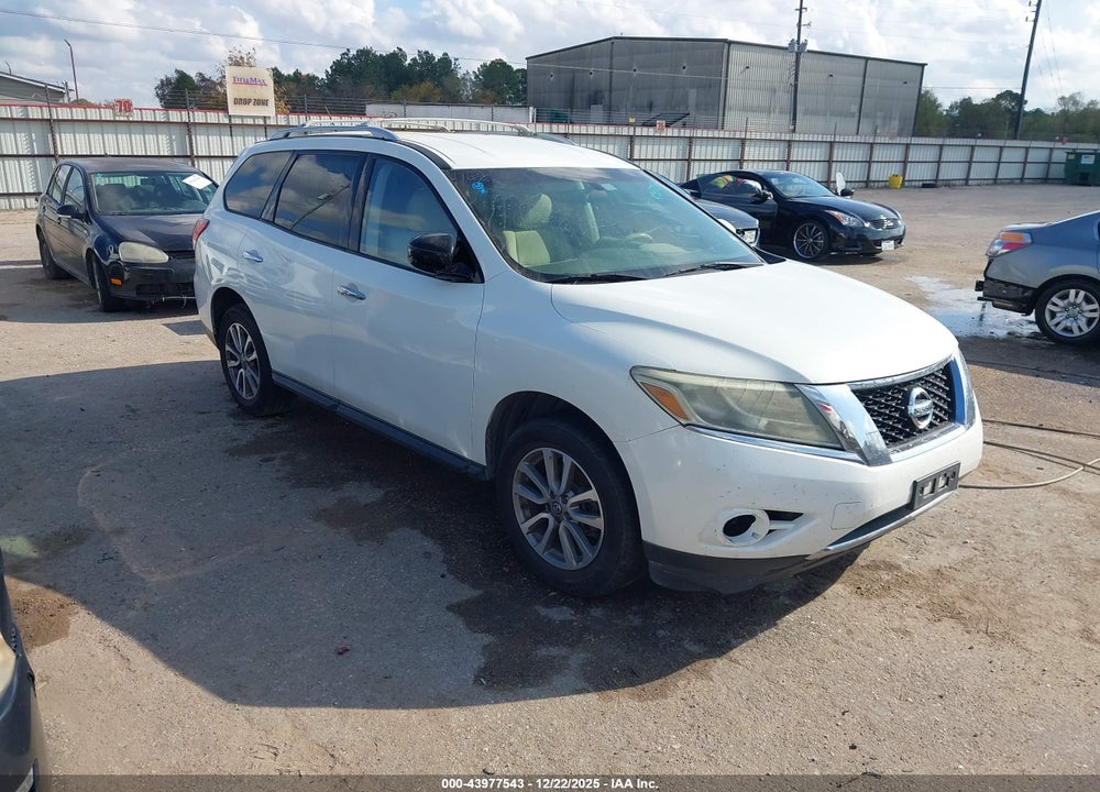 2013 NISSAN PATHFINDER SV VIN: 5N1AR2MN8DC608506