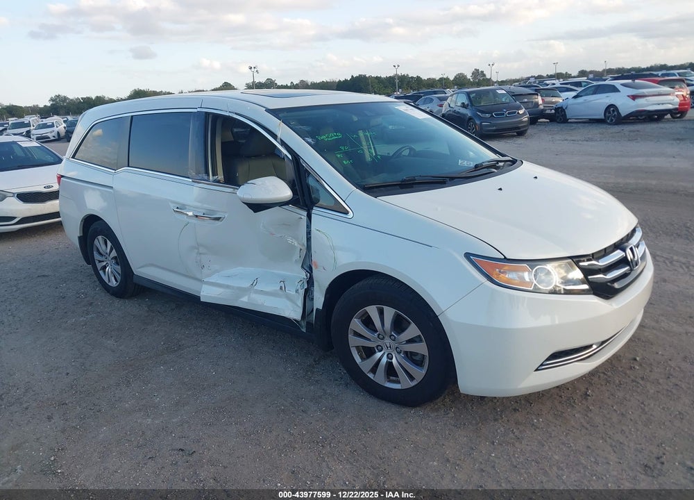 2016 HONDA ODYSSEY EX-L VIN: 5FNRL5H6XGB147622