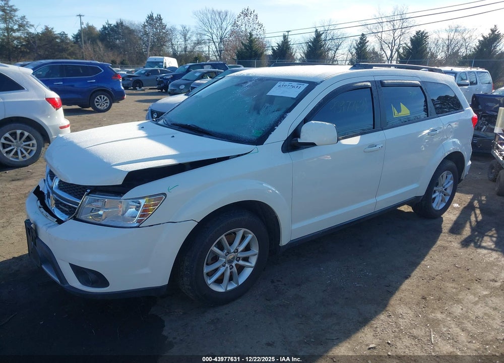 2014 DODGE JOURNEY SXT VIN: 3C4PDDBG3ET127937