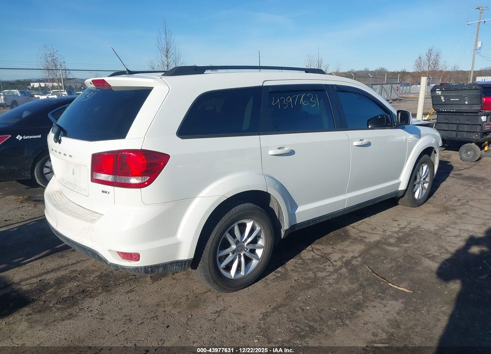 2014 DODGE JOURNEY SXT VIN: 3C4PDDBG3ET127937