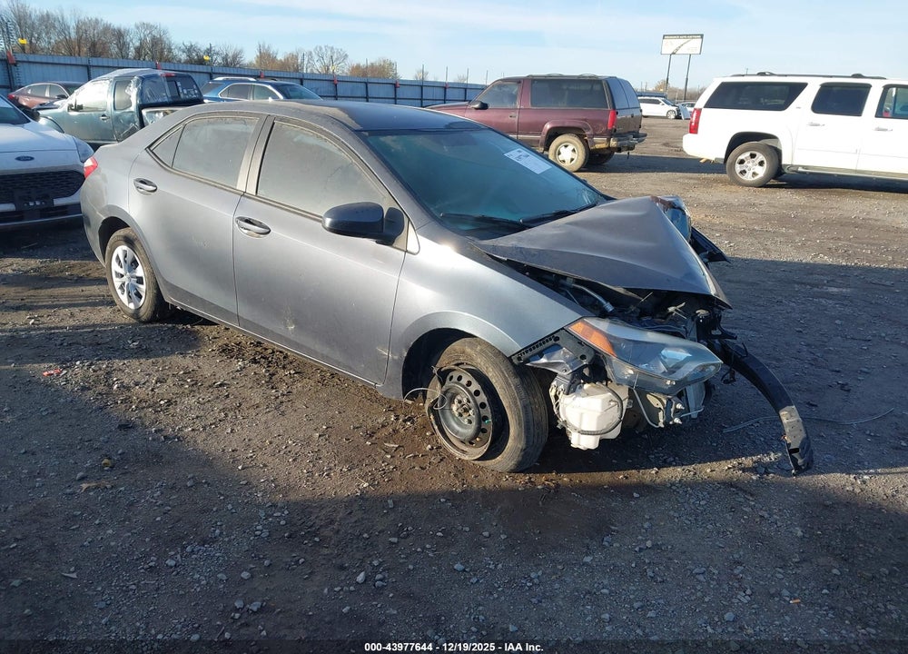2016 TOYOTA COROLLA L VIN: 5YFBURHE9GP490133