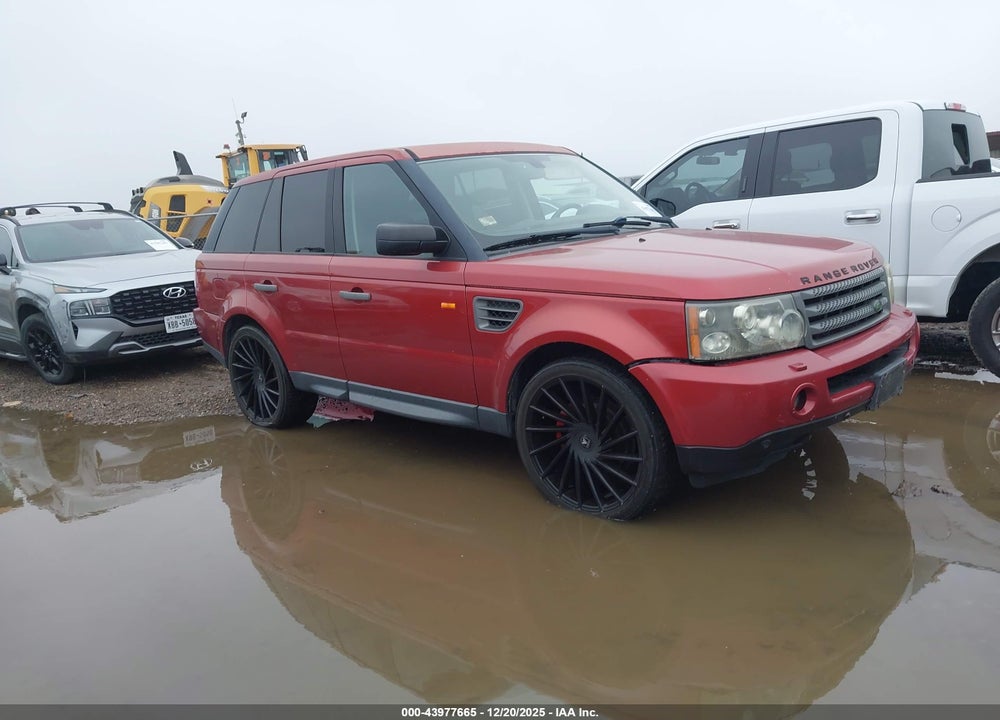2008 LAND ROVER RANGE ROVER SPORT HSE VIN: SALSK25478A147747