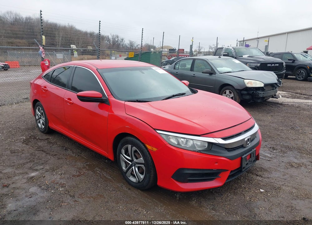 2016 HONDA CIVIC LX VIN: 2HGFC2F57GH536242