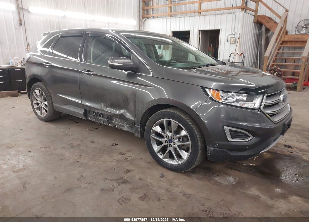 2015 FORD EDGE TITANIUM VIN: 2FMPK4K84FBB82517