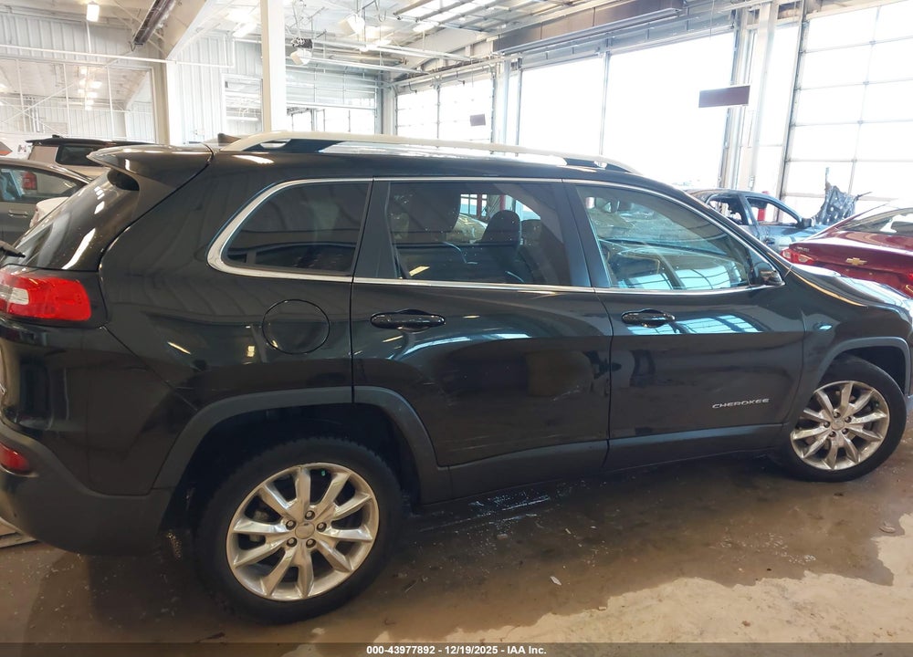 2016 JEEP CHEROKEE LIMITED VIN: 1C4PJLDB8GW116434