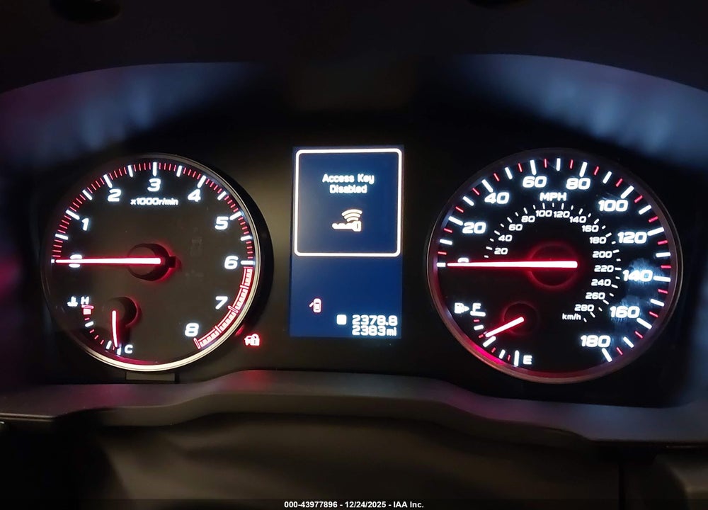 2025 SUBARU WRX LIMITED VIN: JF1VBAN68S8804611