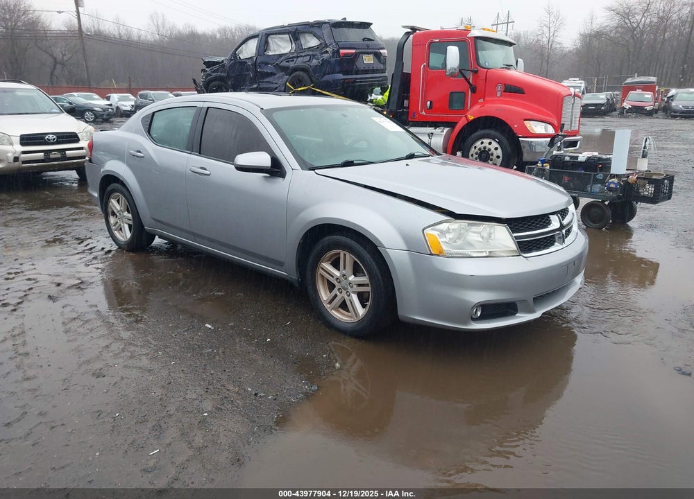 2013 DODGE AVENGER SXT VIN: 1C3CDZCB6DN619444